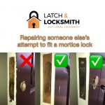 Insurance Rated Mortice Lock Installation